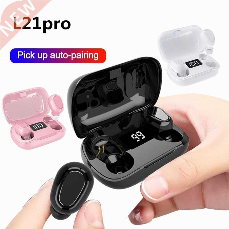 L21 Pro Bluetooth Earphones tws for iPhone HiFi Stereo Wire