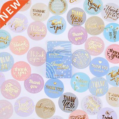 46pcs Gft Sealng Stcker Thank you stckers 8 Desgn Decor