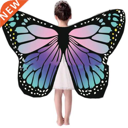 Soft Fabric Butterfly Wings Shawl Fairy Ladies Nymph Pixie C