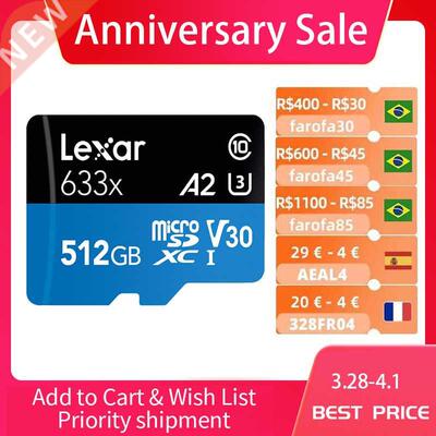 Lexar micro sd card High-Performance 6x UHS-I Memory cards