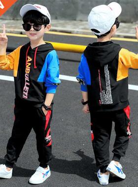 Kids Boys Clothing Set Autumn Winter Hoodie Jackets + Pants