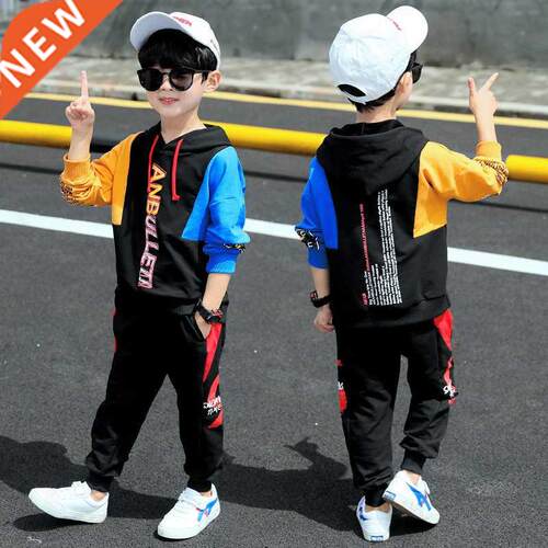 Kids Boys Clothing Set Autumn Winter Hoodie Jackets + Pants