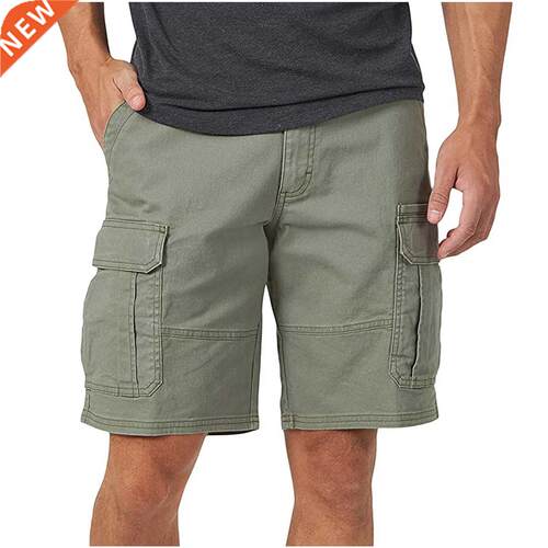 Summer Men's Outdoor Camouflage Cargo Shorts Pocket Cotton C