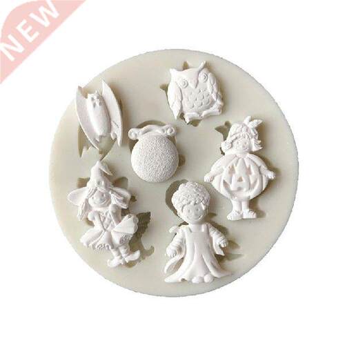 1pcs Halloween Silicone Mold Fondant Mold Cake Decorating