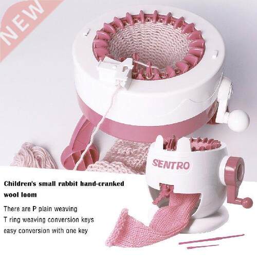 Plastic Handmade Wool Knitting Machine with Row Counter
