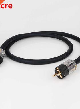 Hi-End Copper AC Power Cable HIFI Audio US/EU Power Cord Pur