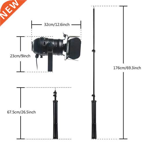 Industrial Bar Creative Studio Retro Tripod Black Floor Lamp
