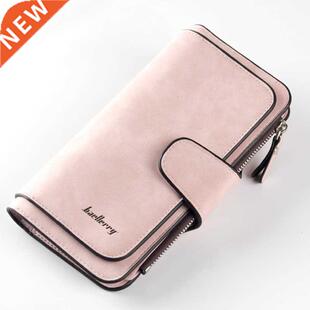 Baellerry Wallet Women Leather Luxury Card Holder Clutch Cas