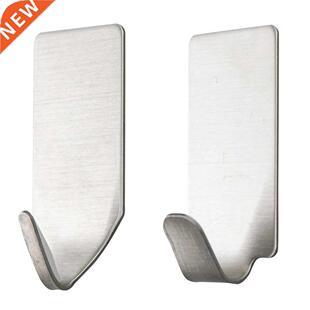 Stainless Steel Adhesive Wall Hook Holder Kitchen Bedroom