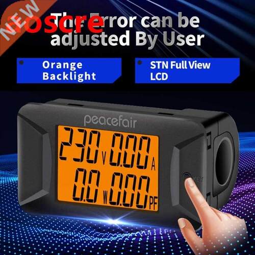 AC LCD Display Digital Multimeter Ammeter Voltmeter 40-400V