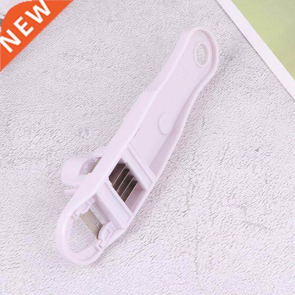 2pcs Multifunction Portable Bean Slicer Kitchen Stem