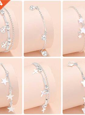Butterfly Cross Charms Bracelet For Women Bracelets on Hand