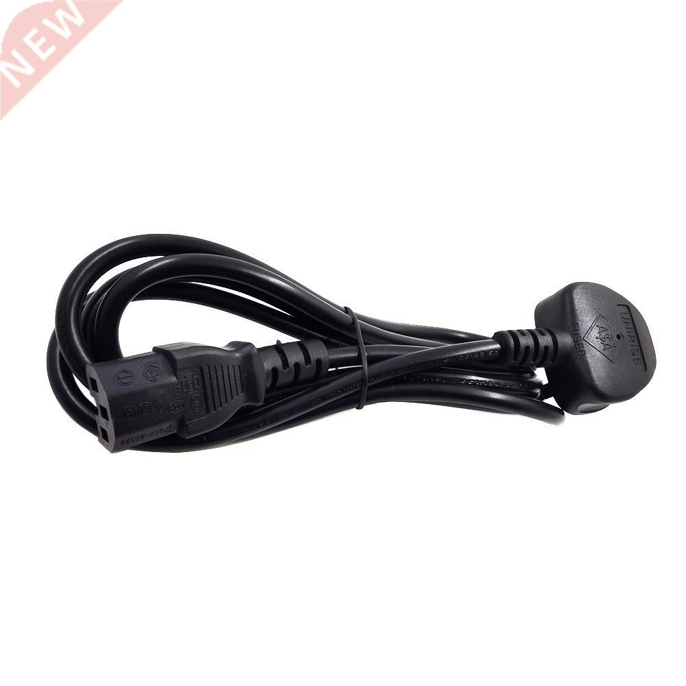 UK BS16 Plug to IEC20 C15 Power Cable Kettle Lead With F