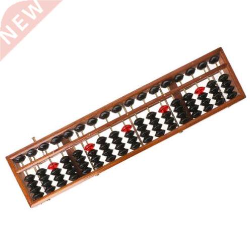 17 Digits Wooden Soroban Standard Abacus Chinese Calculator