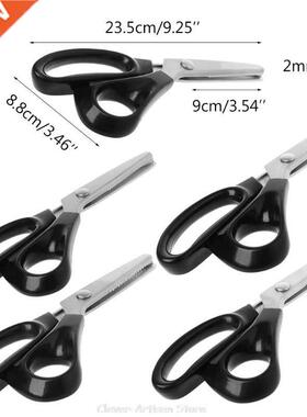 23.5cm Zig Zag Sewing Cut Dressmaking Tailor Shear Pinking S