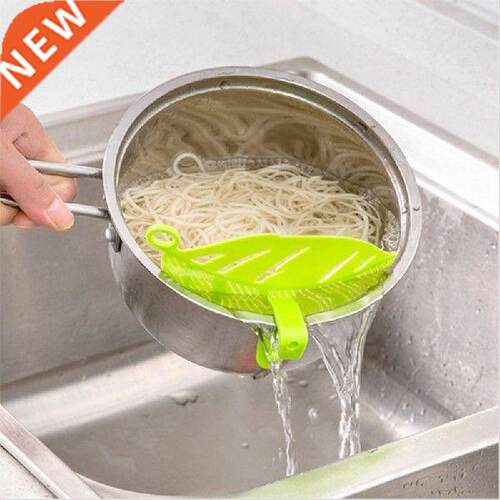 Durable Clean Leaf Shape Rice Wash Sieve Beans Peas