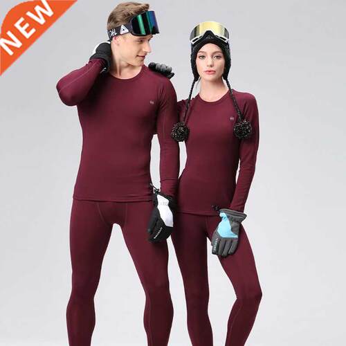 Lovers Long Johns Men Winter Velvet Warm Thermal Underwear S