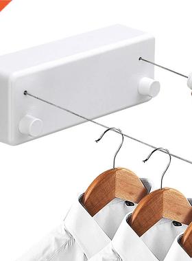 Creative Outdoor Clothes rack Indoor Retractable Clotheslin