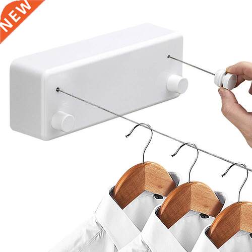 Creative Outdoor Clothes rack Indoor Retractable Clotheslin