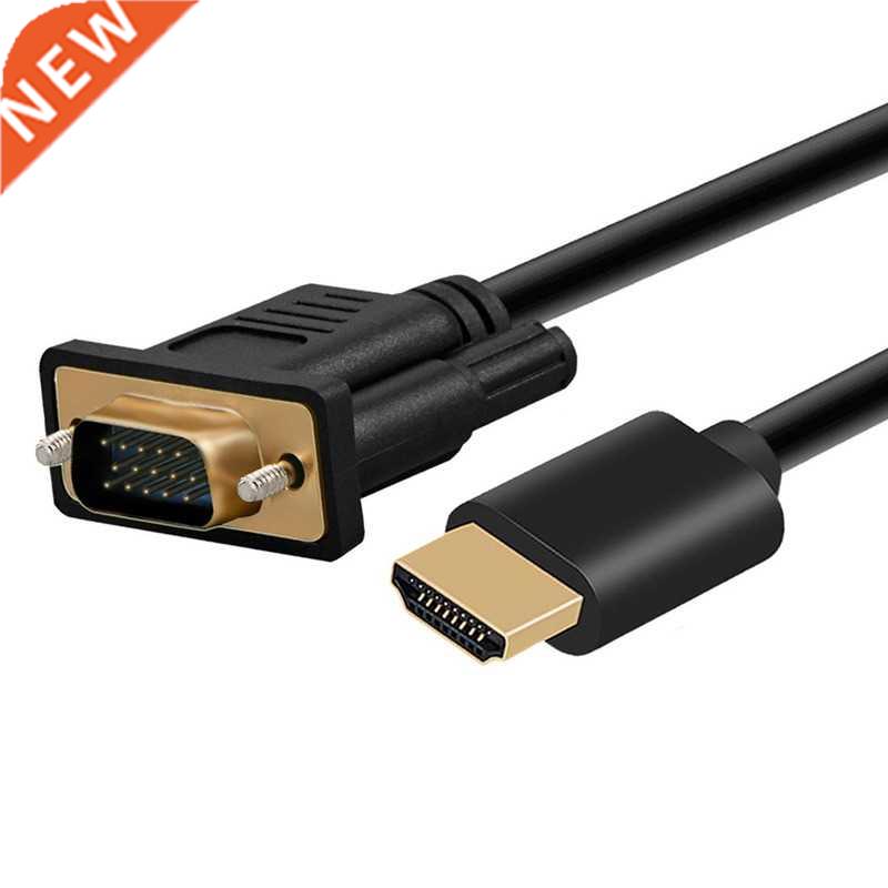HDMI-compatible To VGA Adapter Converter Cable Male To Male