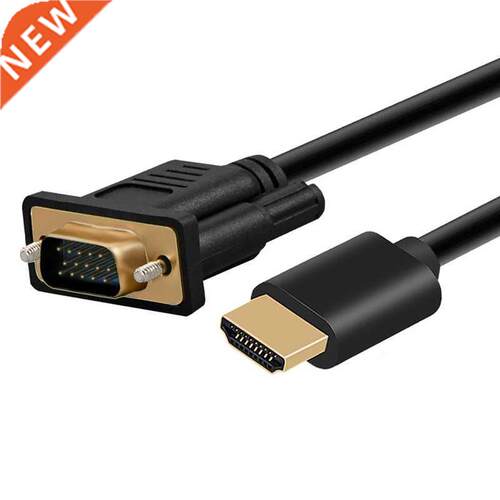 HDMI-compatible To VGA Adapter Converter Cable Male To Male