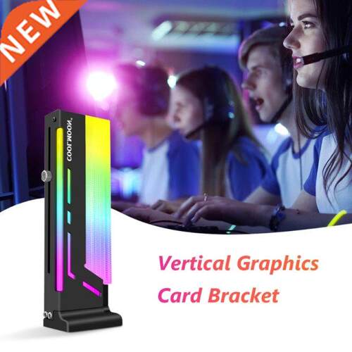 Coolmoon LED GPU Holder 5V  Pin ARGB LED Vertical Graphics
