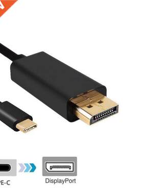 1.8M USB 3.1 Type C to Display Port Cable USB-C Male to DP