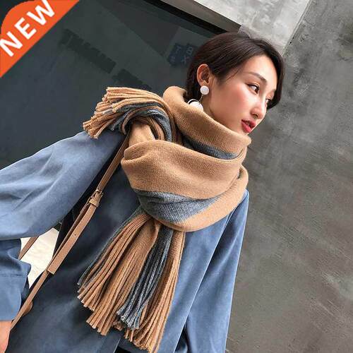 Winter Women Scarf thicke Casual Style Shawls Wraps Solid