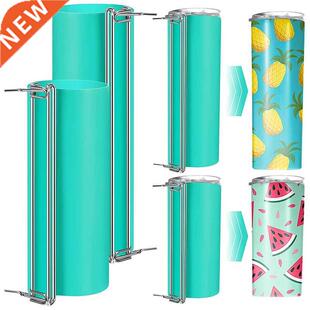 2 Pieces 15Oz and 20Oz Sublimation Mug Wrap Silicone Cup Cla