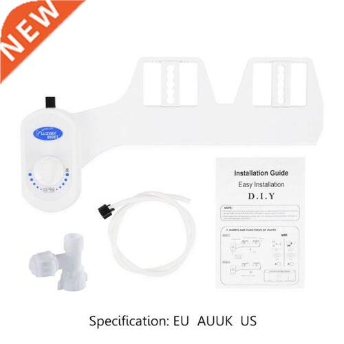 Bidet Fresh Water Spray Dual Nozzles Mechanical Bidet Toilet