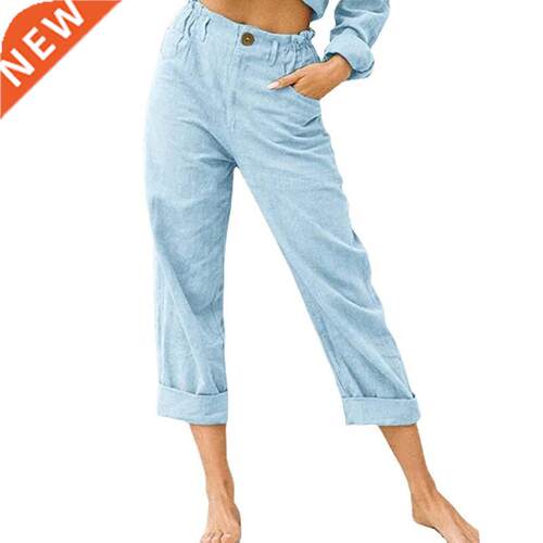 Trousers Straight Pants Women loose for Wide Leg Fashion