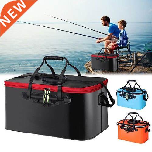 Fishing Bucket, Foldable Fish Bucket, Live Fish Container
