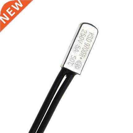 5Pcs KSD9700 5A 250V 50 Degrees Celsius (N. O.) Thermostat T