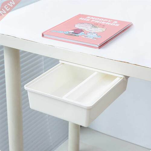 Home Self-Adhesive Under Desk Drawer Office Desktop Pencil D