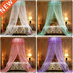 Romantic Mosquito Net For Double Bed Single-door Dome