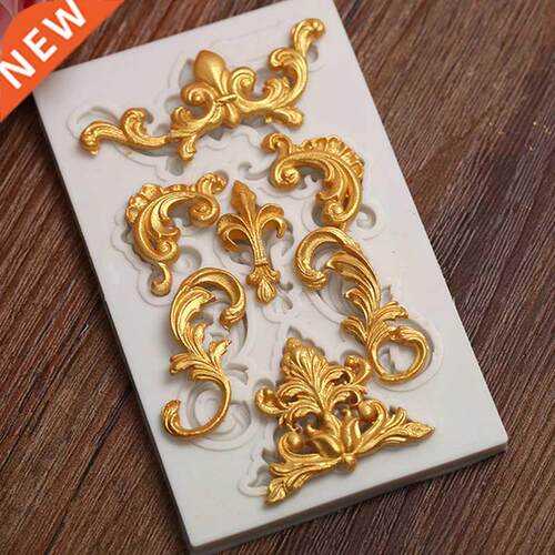 Luyou Lace Vine Border Silicone Resin Molds Cake Decorating