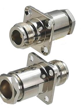1pcs N Female Jack 4 Holes Flange Connector Clamp RG8 LMR400
