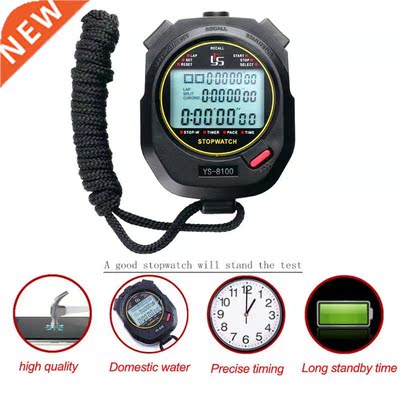 Professional Digital Stopwatch Timer Multifuction Portable O