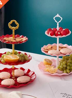 Nordic Multi-layer Fruit Cake Plate Stand Snack Rack Dried