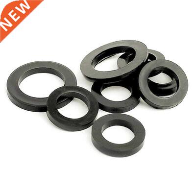 8 Sizes Black Insulation Sealing Ring Rubber Flat Washer Gas