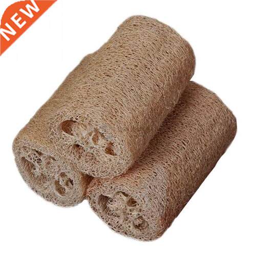 3Pcs/Set Natural Loofah Luffa Bathing Body Scrub Brush Skin