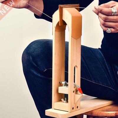 Leather Hand Stitching Fixture Wooden Leather Fix Clamp Leat