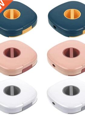 6 Pieces of Retractable Charging Cable Storage Box Suitable