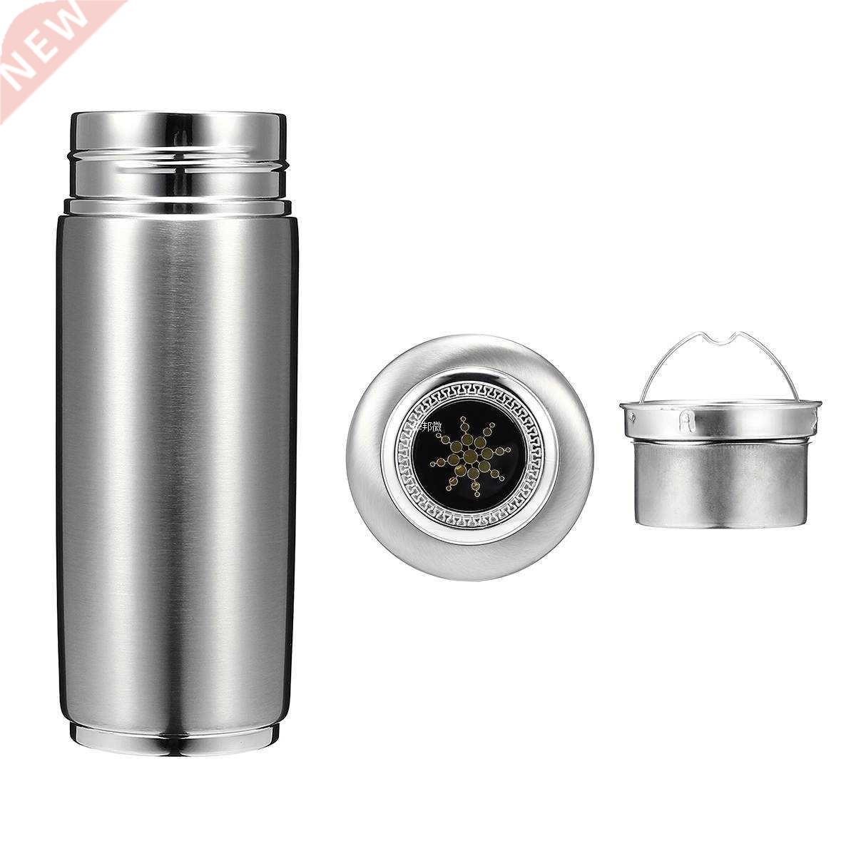 400ml Stainless Steel Quantum Alkaline Filtered Water Cup Ba