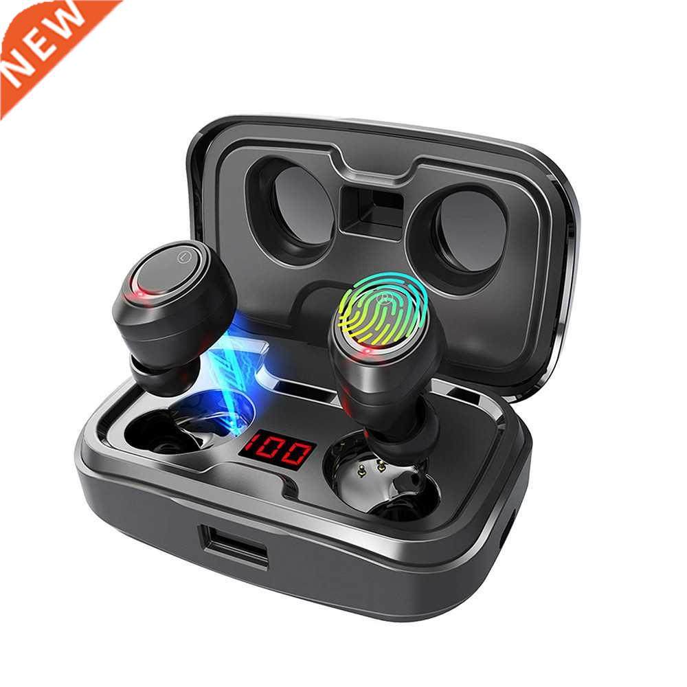 ipx7 waterproof 3000mah power led display mitvaz x10 tws