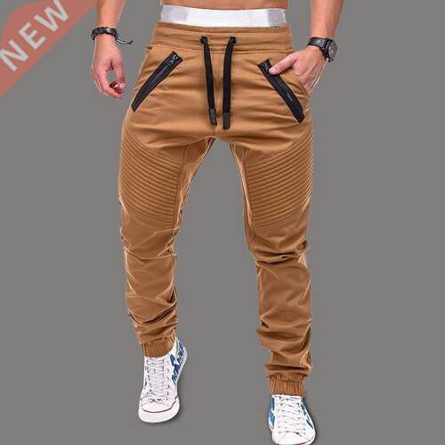 Hip Hop clothing pants men Trousers Straight for GYM jogging