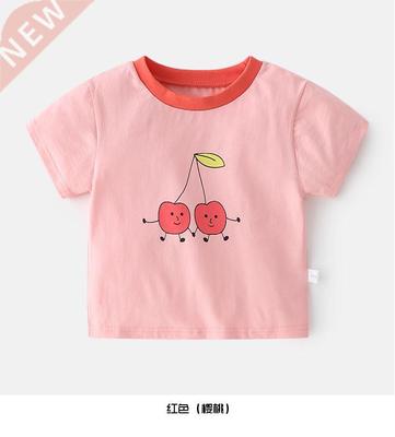 Summer Toddler Girls Boys Clothes Cartoon Cute Print Short S