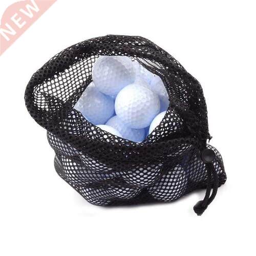 Outdoor Sports Nylon Mesh Nets Bag Pouch Golf Tennis Hold up