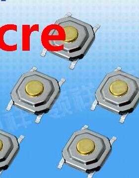 100x Tactile Push Button Switch Momentary Tact 4x4x1.5mm 4pi