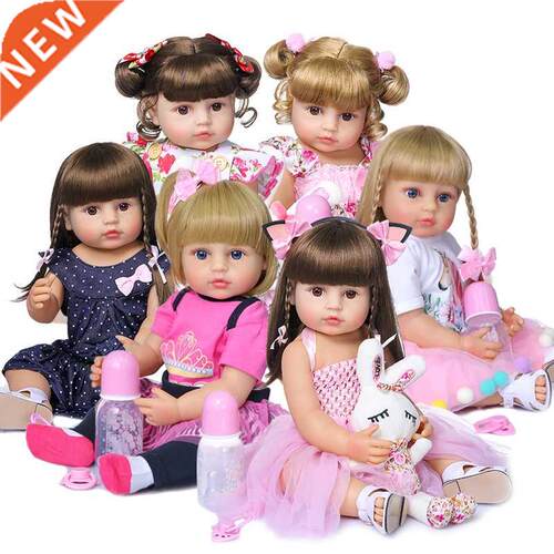 NPK 50CM Full Body Soft Silicone Popular Sweet Face Reborn T